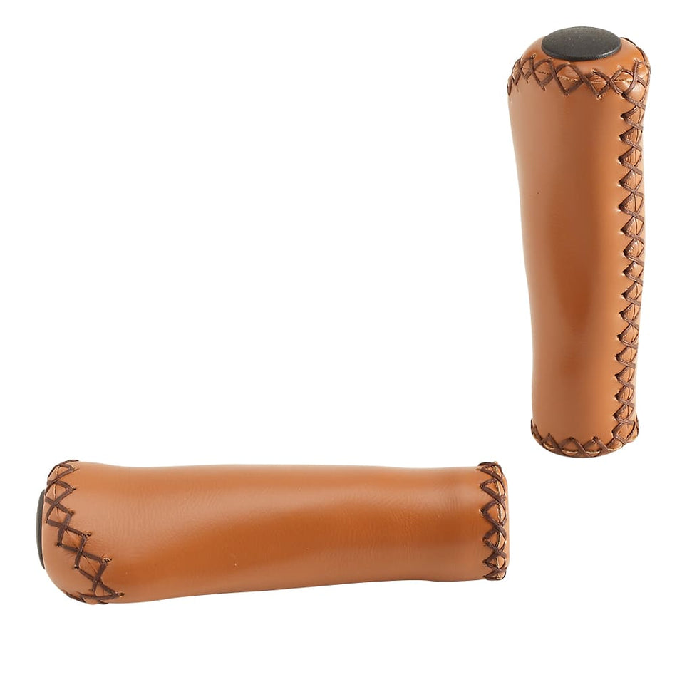 Ergonomischer FLASH Griff 135mm Kunstleder Braun