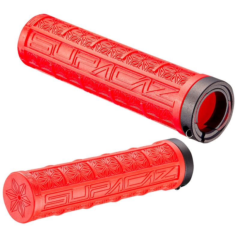 Manetki GRIZIPS 32mm z gumy antypoślizgowej Dual Density Czerwona