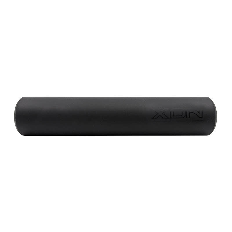 Poignée en Silicone 125x30mm Noir - Bouchons Inclus