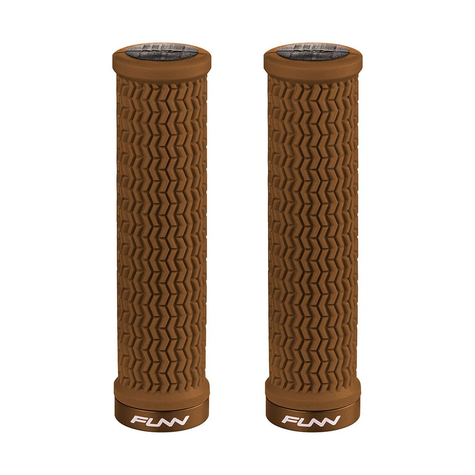 Puño HOLESHOT 31mm con Collarín en Aluminio Marrón