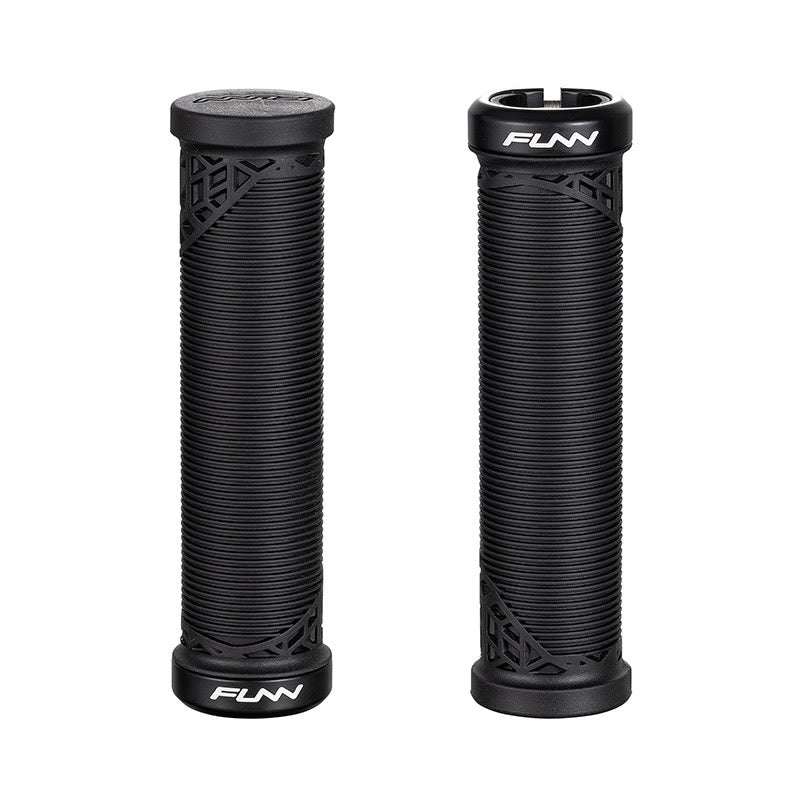 Puño HILT JUNIOR 19mm Negro con Collarín de Aluminio