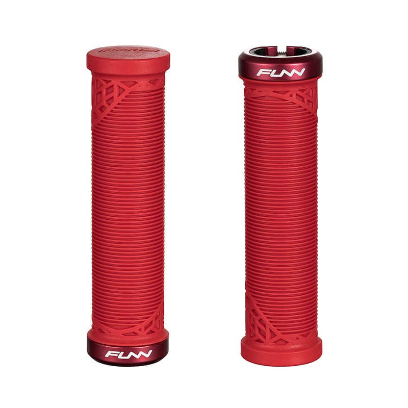 Puño HILT JUNIOR 19mm Rojo con Collarín de Aluminio