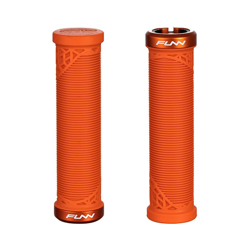 Puño HILT JUNIOR 19mm Naranja con Collarín de Aluminio