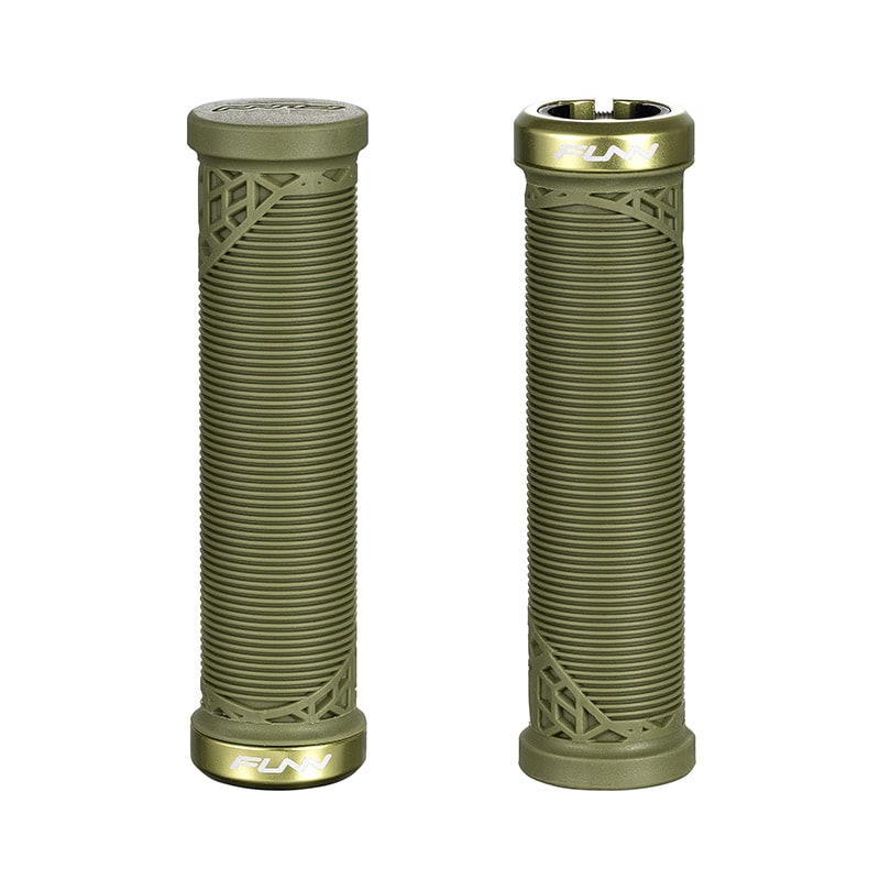 Puño HILT JUNIOR 19mm Verde Oliva con Collarín de Aluminio
