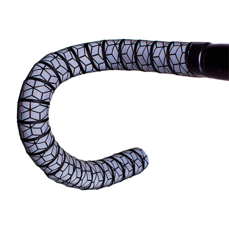 Lenkerband WOVEN&RIBBON 2300x25mm Reflektierend Refcube Schwarz