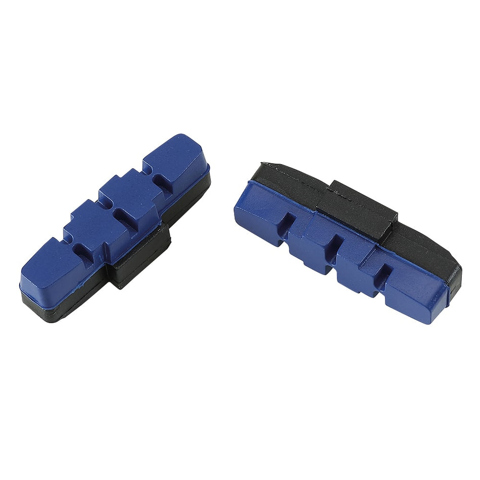 Patins de Frein E-Bike 50mm Bleu - Compatibles avec Système Hydraulique MAGURA