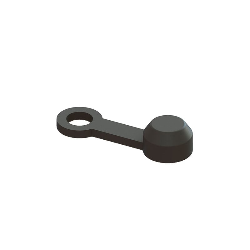 Tapón de purga para pinza negro - Tarro 50 piezas