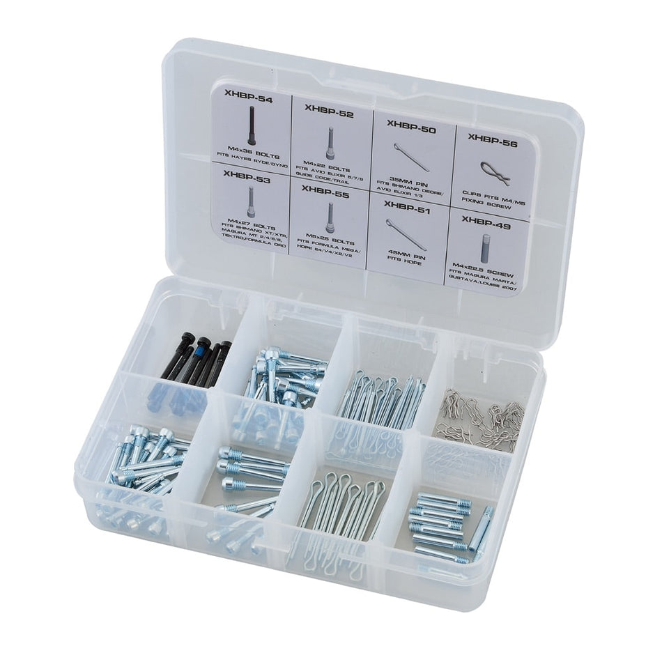 Multi-goupilles/ressorts (KIT) pour système hydraulique - Atelier 150 pièces