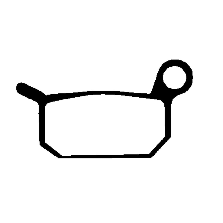 Półmetaliczne klocki hamulcowe do układu B4 FORMULA