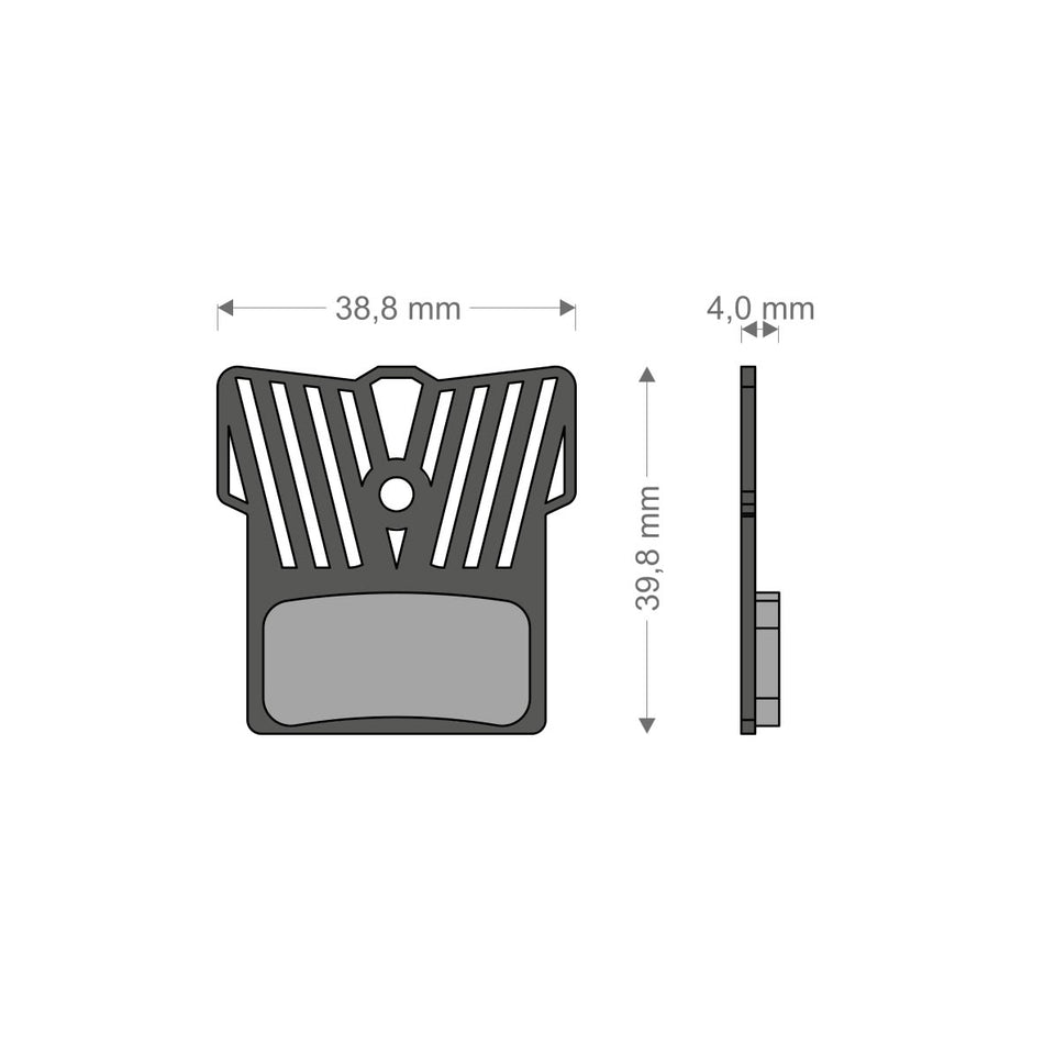 Klocki Light Tech do układu XTR/K-FORCE/MCX1 SHIMANO/FSA/REVER