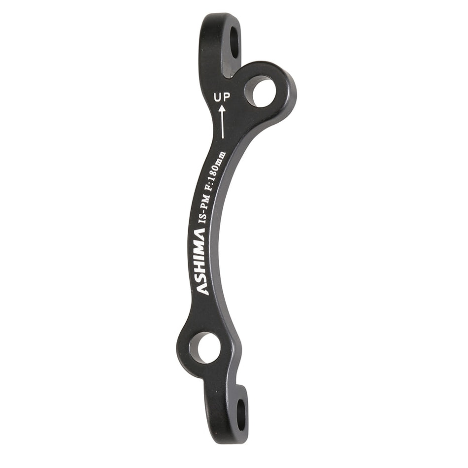 Brake Caliper Adapter AU22 Front: 180mm Black