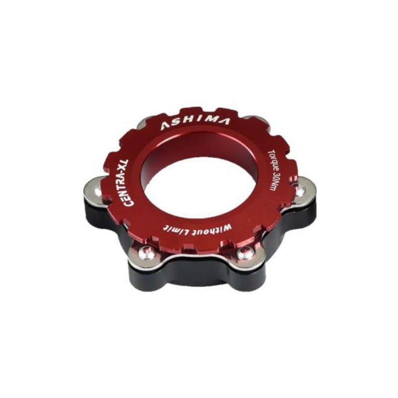 Disc Adapter for Axle: 9/10/12/15/20mm Red Center Lock