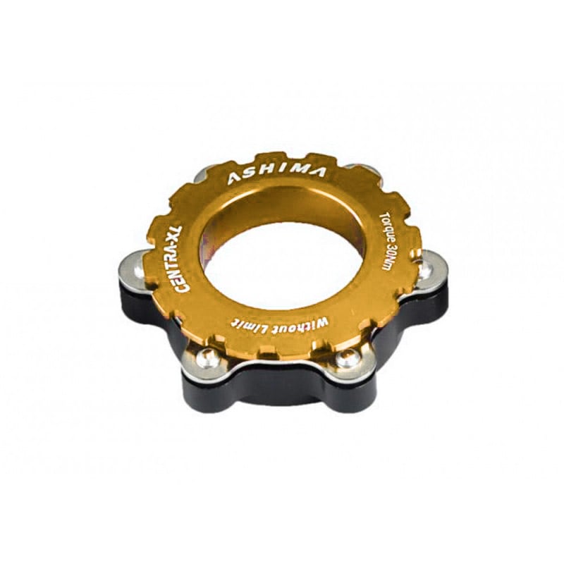 Disc Adapter for Axle: 9/10/12/15/20mm Gold Center Lock