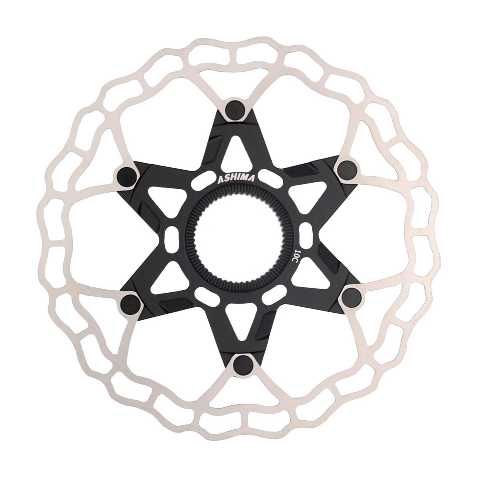 Brake Disc ARO-10 160mm x 95gr Dual Core Black - Center Lock