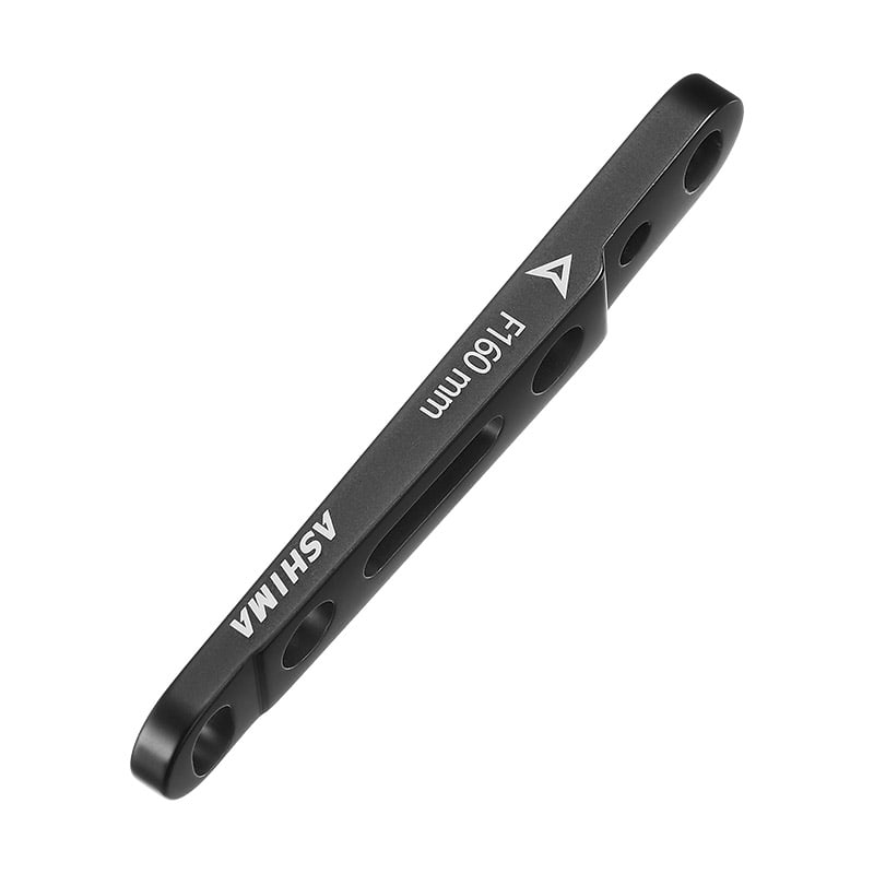 Brake Caliper Adapter AU53 Front: 160mm / 180mm Black