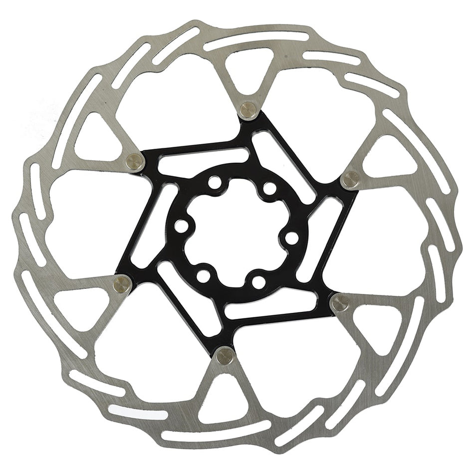 Brake Disc ARO-18 180mm x 126gr Dual Core Black - 6-Bolt Mount