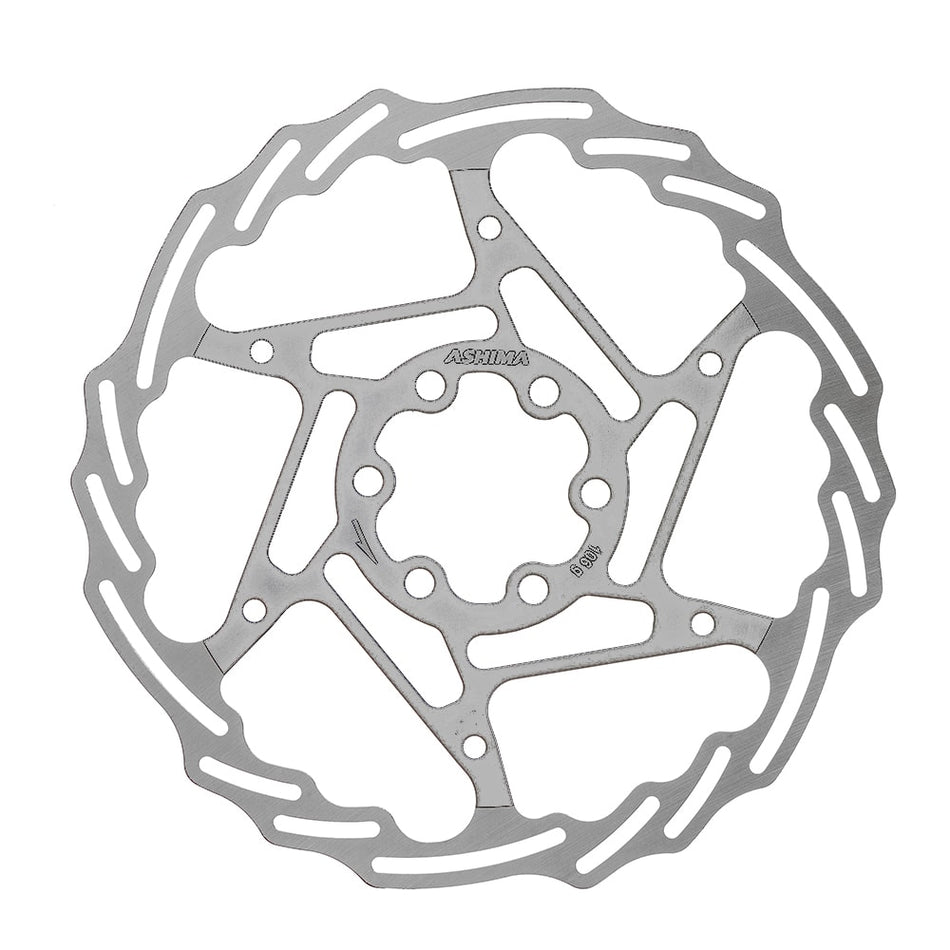 Brake Disc ARO-19 160mm x 100gr Silver - 6-Bolt Mount