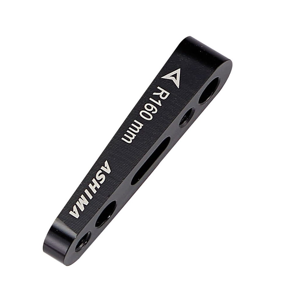 Brake Caliper Adapter AU52 Rear: 160mm Black