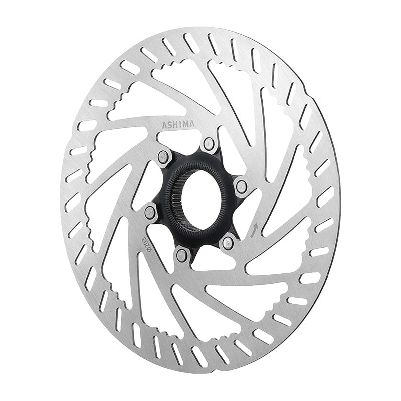 Disque de frein ARO-28 203mm x 2mm pour E-Bike Argent 285gr - Center Lock