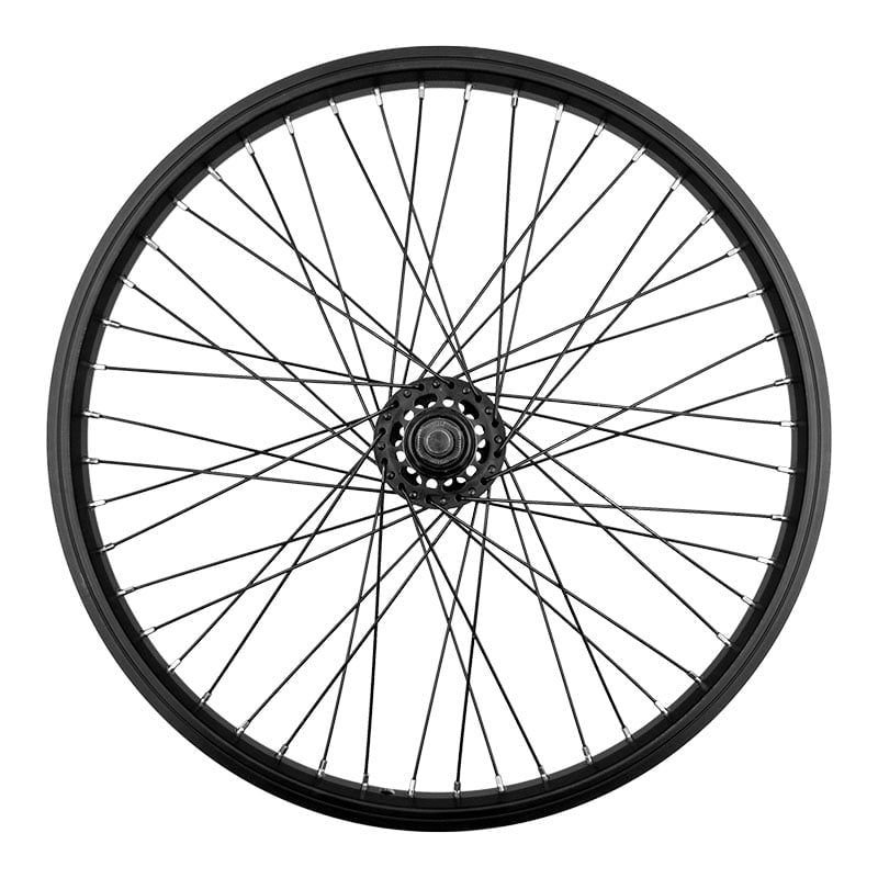 Rear Wheel 20" x 1.90 BMX Axle: 14mm Ball Bearing Hub with Nut