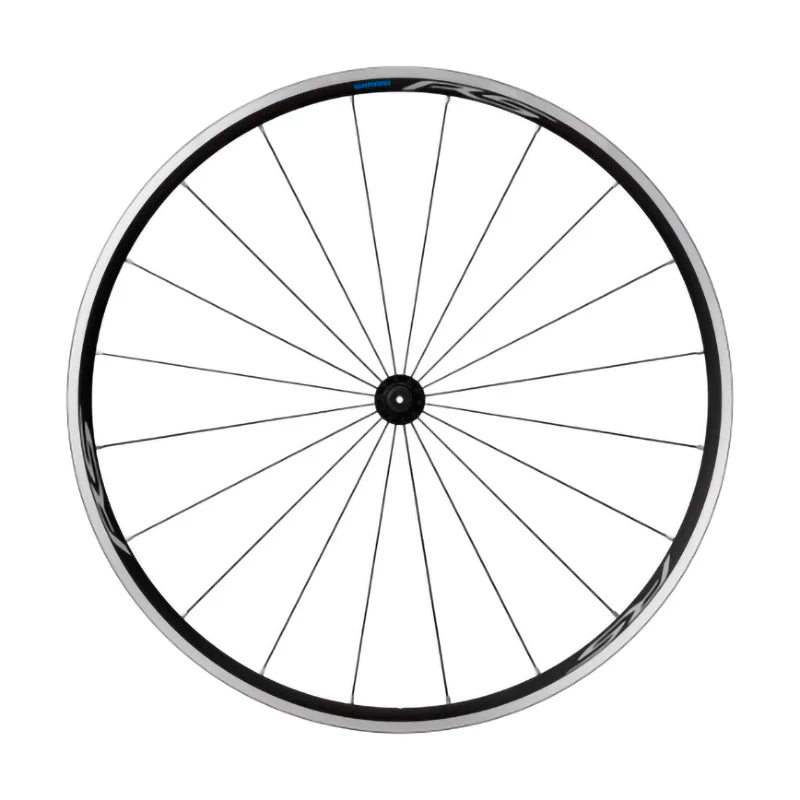 SHIMANO - Ruota Anteriore 28" x 24mm WH-RS100-CL-F Freni Alluminio SHIMANO