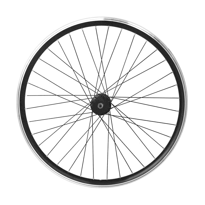 20" Black Aluminum Rear Wheel - Double Wall for Nut 7V