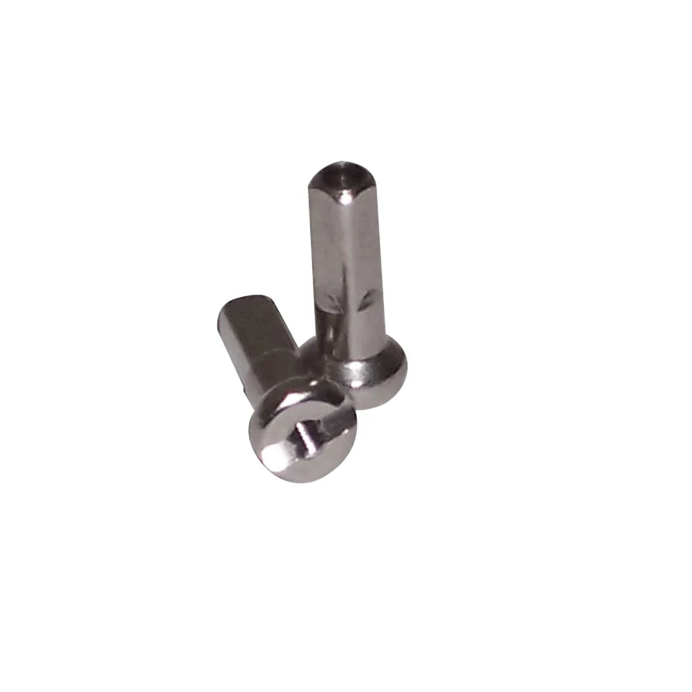 Mvtek Nipples 1,8x10mm acciaio 200 pz Argento