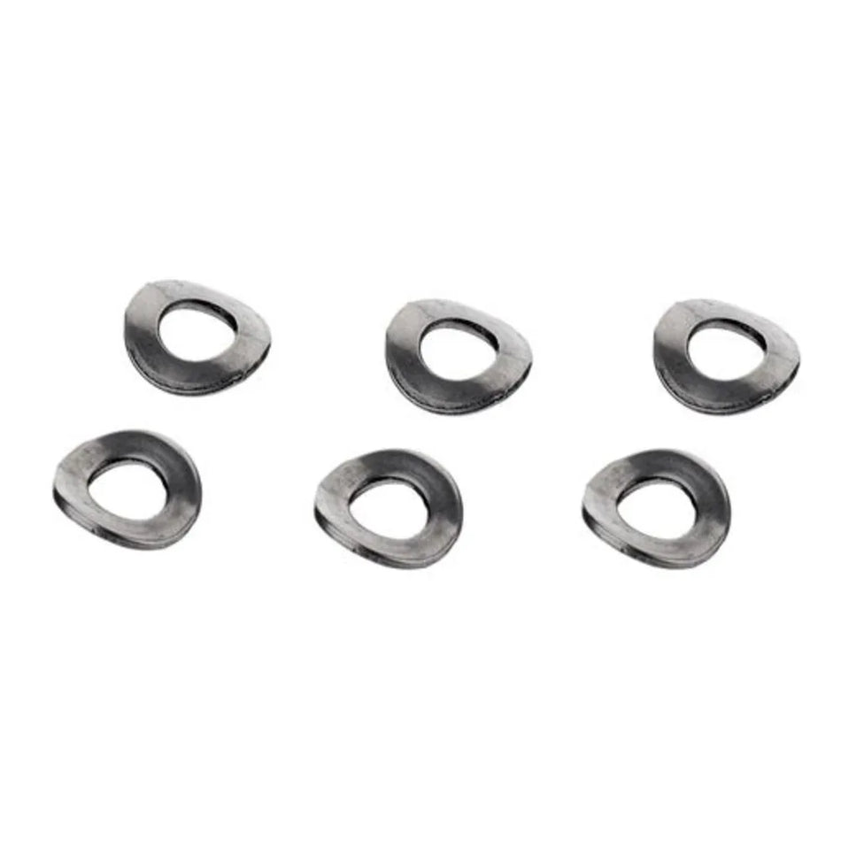 XON - Rondella Ovale per Nipple Esterno 8x6x1mm in Acciaio - 100 Pezzi