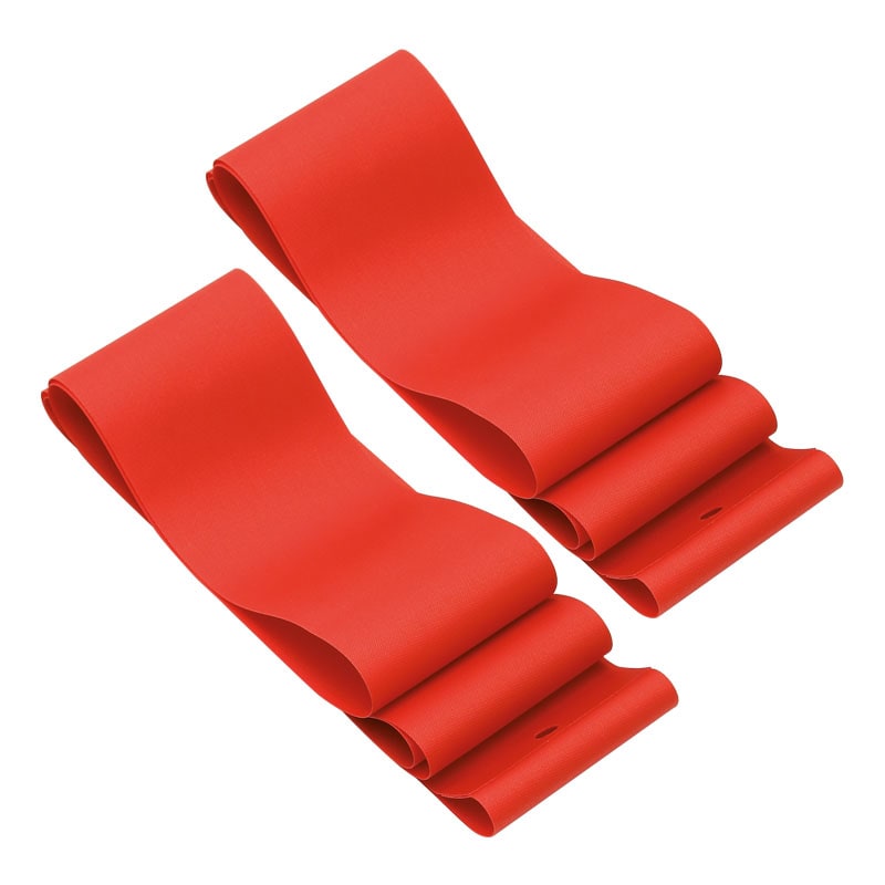 Speichenschutz 26" x 64mm FAT BIKE aus Gummi/PVC Rot (OEM 2 Stück)