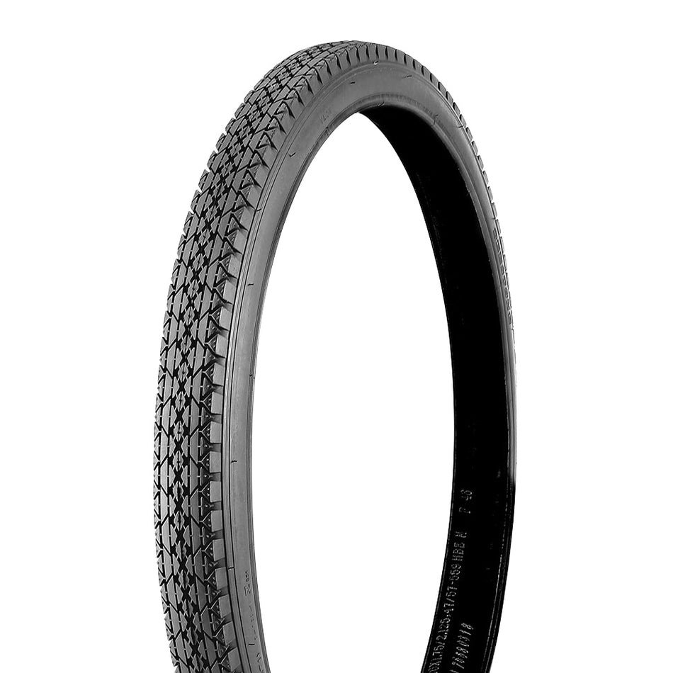 Tire 26x2x1 3/4 30TPI Tube Type Rigid Black for Worker