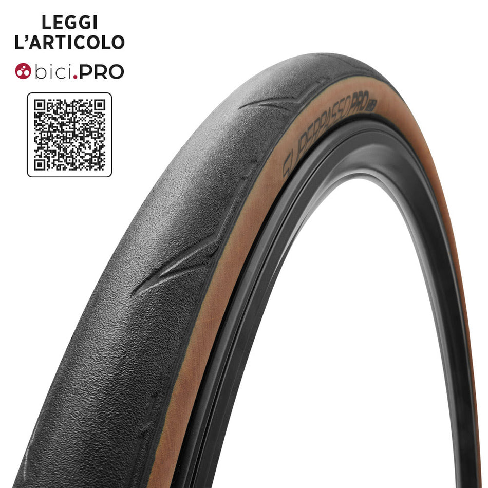 Opona 700x28 SUPERPASSO PRO 120TPI TLR Składana Czarna/Para