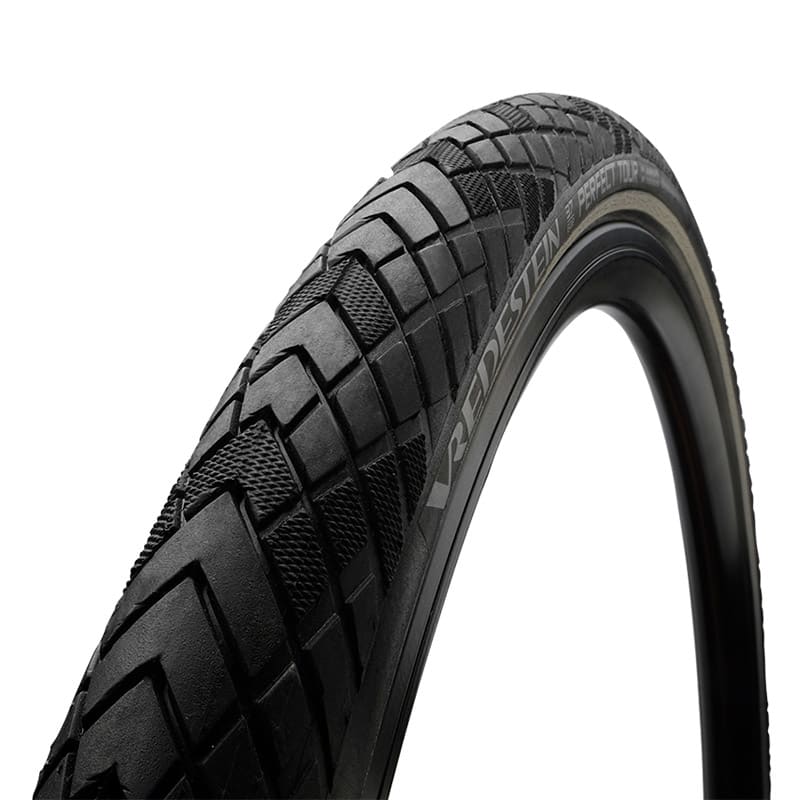 Copertura 28x1,5/8x1,3/8 PERFECT TOUR 55TPI Rigido Nero/Reflex 3mm