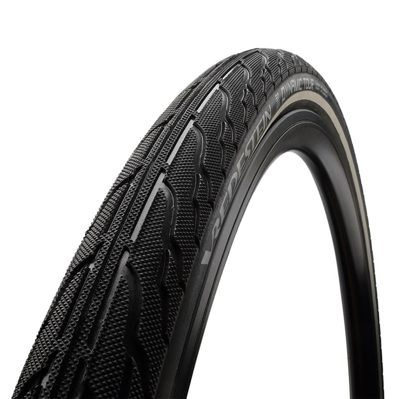 Copertura 28x1,5/8x1,3/8 DYNAMIC TOUR 30TPI Rigido Nero/Reflex
