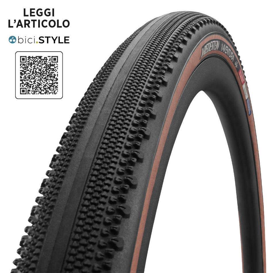Reifen 700x50 AVENTURA SETA Gravel TLR Schwarz/Para 120TPI