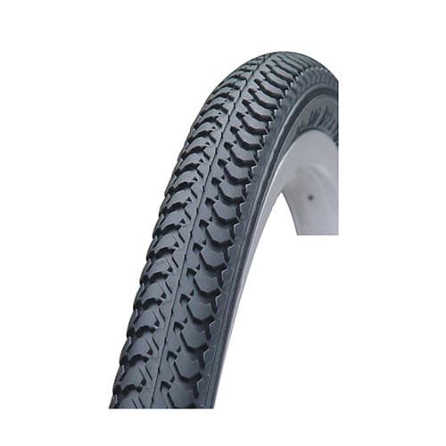 Cubierta 27x1,3/8 27TPI H-422 Tipo Tubo Rígida Negra para Vintage