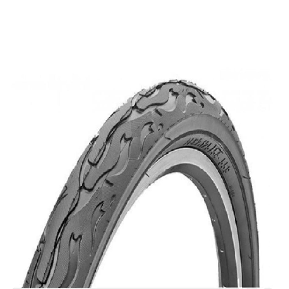 Cubierta 26x2,3 FLAME H-584 30TPI Tipo Tubo Rígida Negra para Cruiser