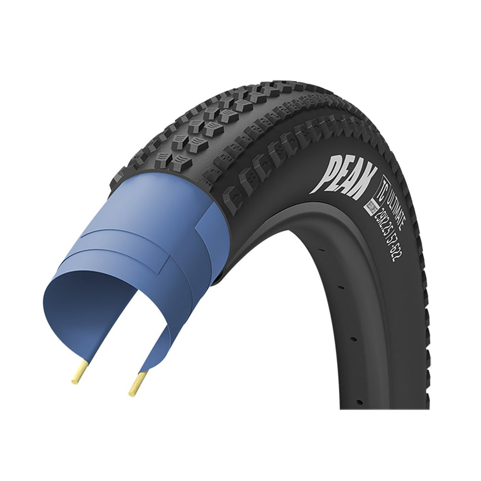 Copertura 700x40 PEAK Tubeless Ready Nero