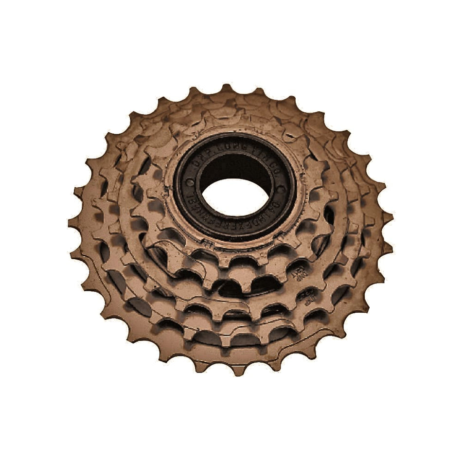 Threaded Freewheel 6-Speed x 14/28 Teeth Burnished (OEM)