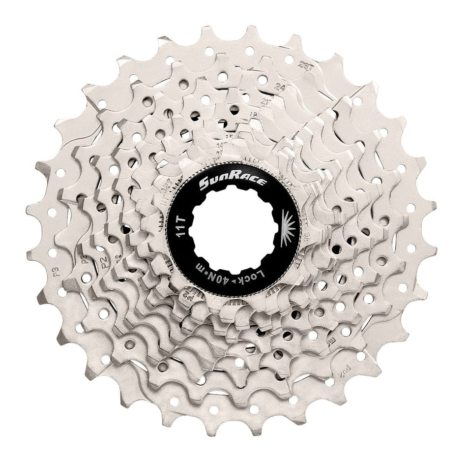 ROAD 10-Speed Cassette 11/28 Teeth Silver Steel/Aluminum - SHIMANO