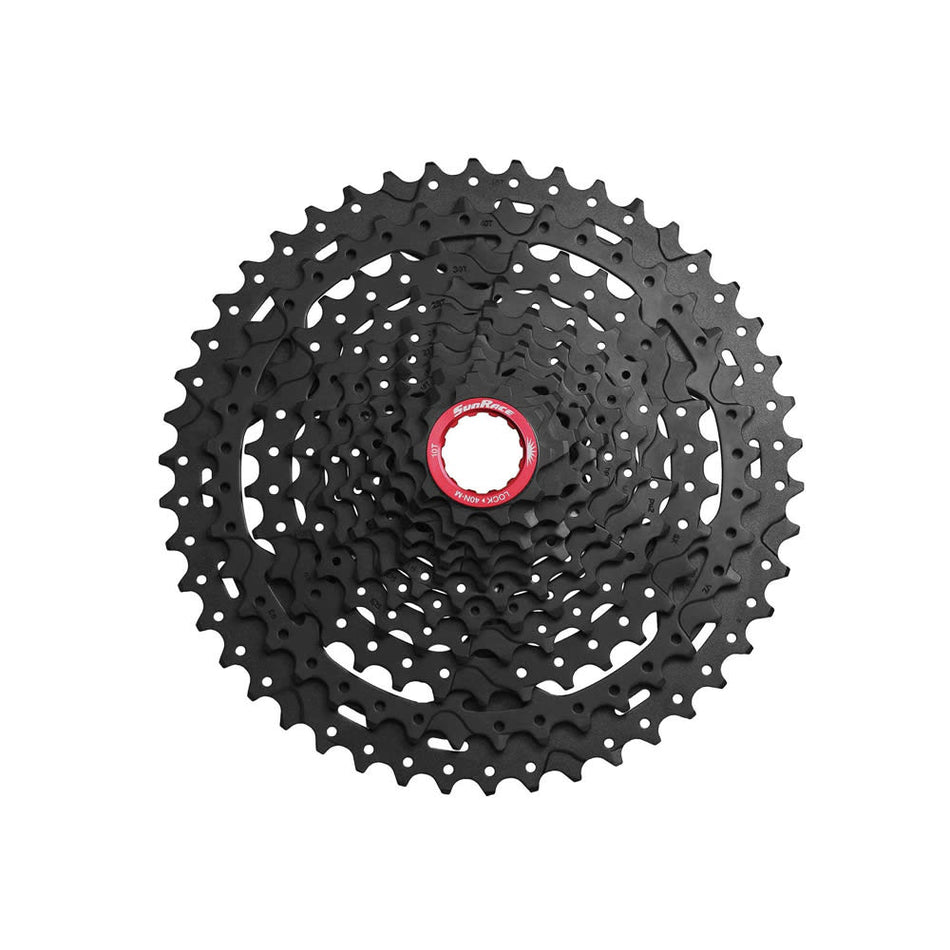 MTB Cassette 11V x 10/46 Teeth in Black Aluminum - SRAM Body