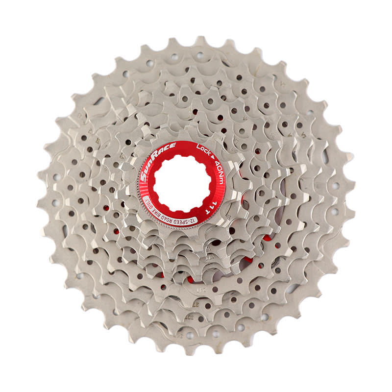 ROAD Cassette 12V x 11/30 Teeth Silver - SHIMANO HG Body