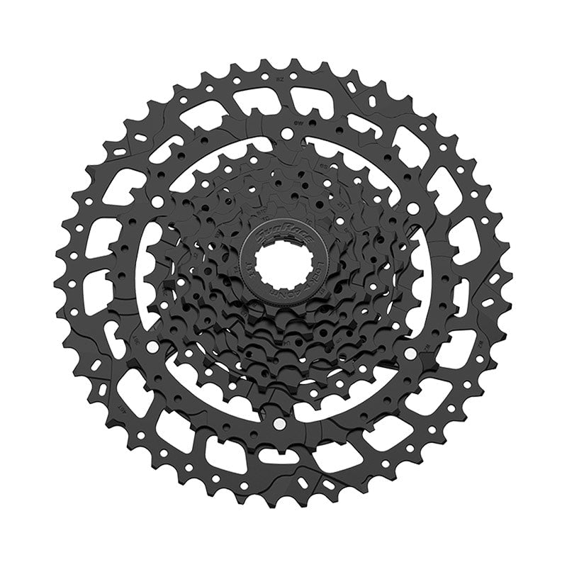 U-SERIES Cassette 9V x 11/46 Teeth Black - Compatible with Cues