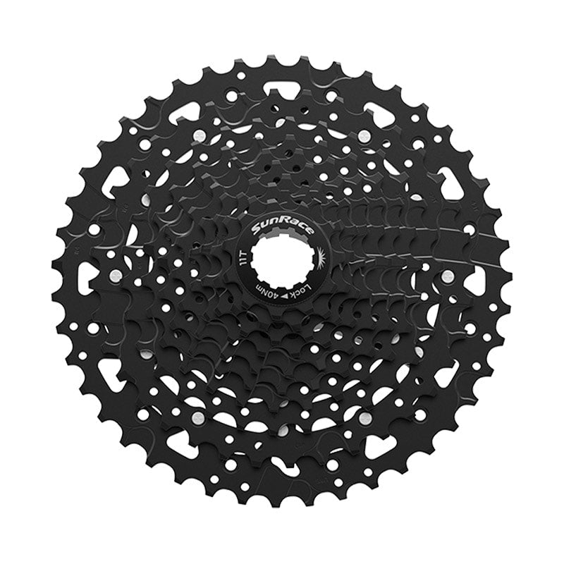 U-SERIES Cassette 10V x 11/43 Teeth Black - Compatible with Cues