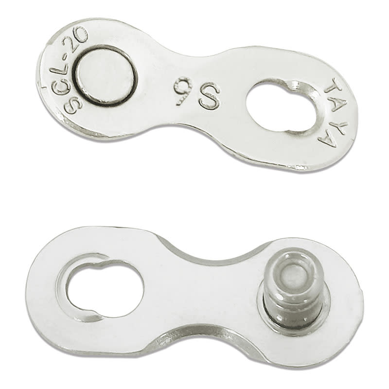 Conector de Cadena 9V Plata con Conector SIGMA+ Abierto (2 Juegos)