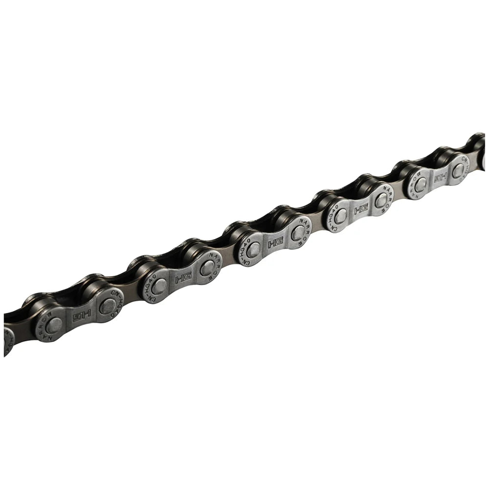 Shimano HG40 catena 6/7/8v 116 maglie Argento