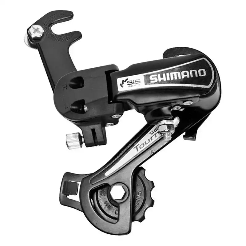 SHIMANO - Cambio MTB TY21 3x6/7V Gabbia Lunga + Forcellino Integrato (OEM)