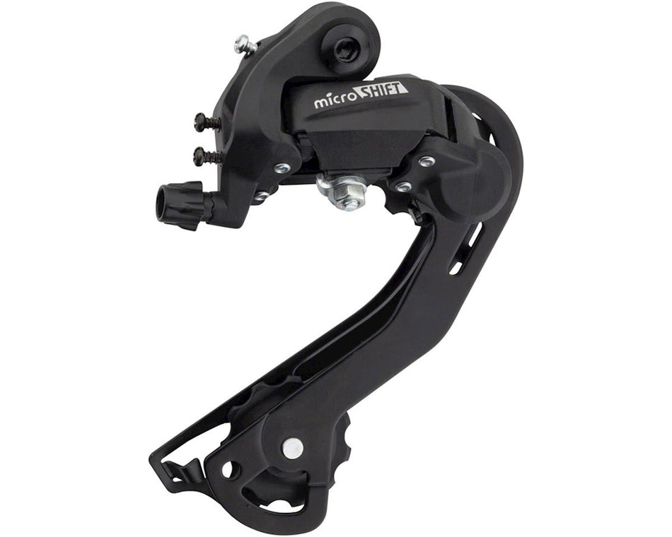 Przerzutka MTB 1/2x6/7V Krótka klatka ze stali 30 zębów czarna