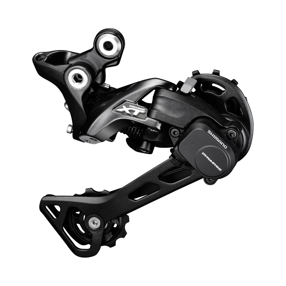 Shimano XT M8000 2x11V gabbia lunga Nero