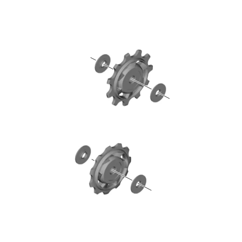 SHIMANO - Pulegge Cambio Posteriore MTB DEORE XT 8000/8050 (Coppia)