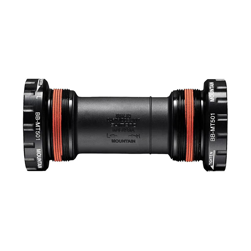 Shimano Deore SM-BB501 BSA 68/73mm Nero/Rosso